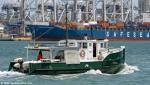 ID 14412 ROA - built in the late 1920's/early 1930's by Sam Ford, was once a mussel dredge for the Coromandel Mussel Dredging Company. Seen here passing inbound close in to Devonport Wharf, Auckland. She...